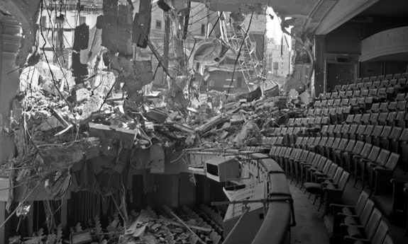The Morosco Theater, 1982. Photo: Thomas Monaster/New York Daily News.