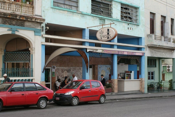 Façade of Cabaret Las Vegas, Havana, Cuba