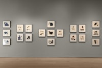 Installation view, <em>Robert Motherwell: Lyric Suite</em> Kasmin Gallery in cooperation with The Dedalus Foundation. April 28 – June 4, 2022. Courtesy Kasmin Gallery.