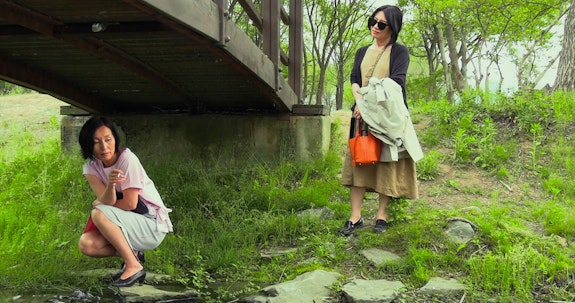 Lee Hyeyoung and Cho Yunhee in<em> In Front of Your Face</em>. Courtesy Cinema Guild.