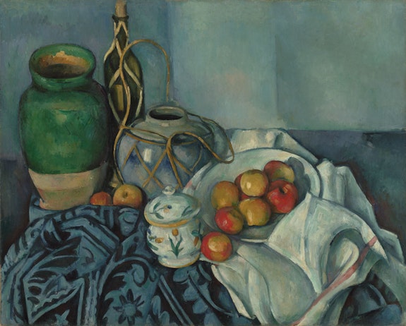 Paul Cezanne, <em>Still Life with Apples</em>, 1893–94. The J. Paul Getty Museum, Los Angeles.