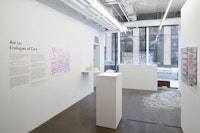 Installation View: <em>Ani Liu, Ecologies of Care</em>, Cuchifritos Gallery, New York, 2022. Photo: Brad Farwell.