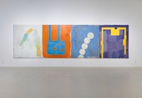 Installation view: <em>Sharon Butler: Next Moves</em>, Jennifer Baahng Gallery, New York, 2022.