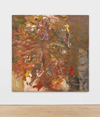 Cora Cohen, <em>Replace the Beloved</em>, 1985-1987. Oil and flashe on linen, 78 x 78 inches. Courtesy the artist and Morgan Presents.