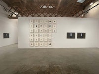 Installation view: <em>The Loggia Paintings: Early and Recent Work</em>, Scully Tomasko Foundation, New York, 2022. 