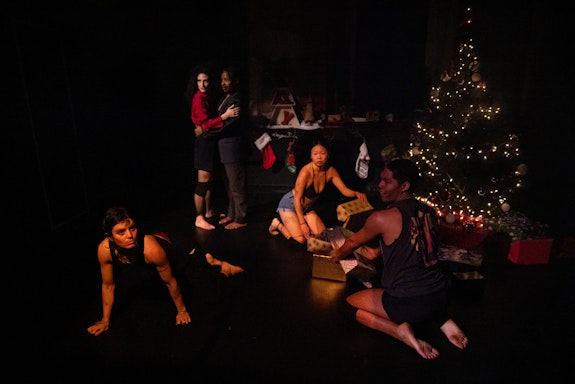 Monica Mirabile, <em>all things under dog, where two things are always true</em> at Performance Space New York, November 2022. Photo: Maria Baranova.