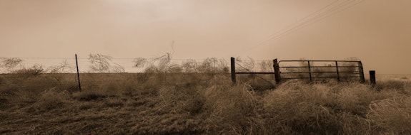 Ashton Thornhill, <em>Windstorm Fence</em>. Courtesy the artist.