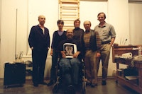 Advisory Committee: Irving Sandler, Harriet Shorr, Chuck Close, Janet Fish (photo), Cynthia Carlson, Philip Pearlstein, and Robert Storr, 1992. 