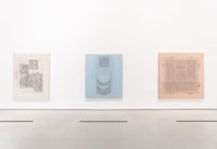 Installation view: <em>Graphite Paintings from The Tablada Suite (1992) and Poema Pedagógico (1996)</em>, Sperone Westwater, New York, 2023. Courtesy Sperone Westwater, New York.