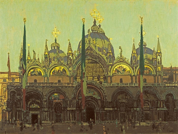 Walter Richard Sickert, <em>St Mark’s, Venice (Pax Tibi Marce Evangelista Meus)</em>, 1896. Oil on canvas. London, Tate. © 2022 Tate Images.