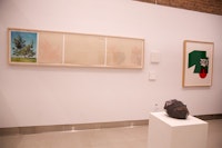 Installation view: <em>Wet Conceptualism</em>, Opening Gallery, New York, 2023. Courtesy Opening Gallery. 