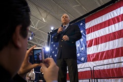 John McCain in Missouri on Feb. 1, 2008. Photo by Chris Dunn/The Maneater.
