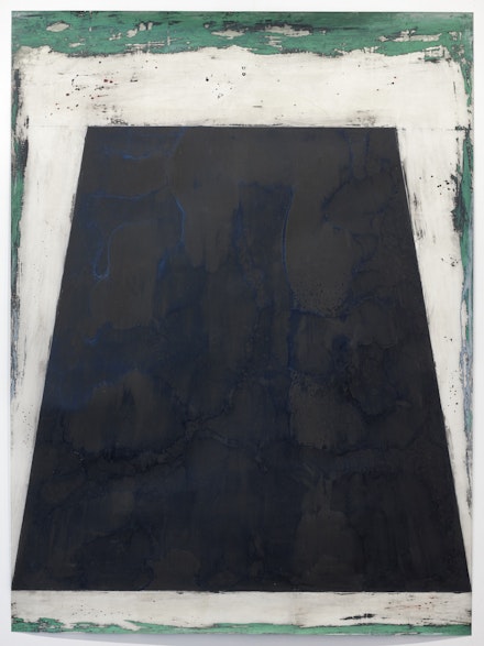 Cris Gianakos, <em>Mastaba Series XIV, 12.19.86</em>, 1986, Acrylic, ink, and graphite on Mylar, 80.5 x 60 inches. Courtesy the artist and MINUS SPACE.