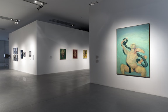 Installation view: <em>Body and Territory: Art and Borders in today's Austria,</em> Museum of Contemporary Art, Zagreb, 2023.  Photo: Ana Opalić.