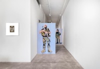 Installation view of <em>Lesia Khomenko: Full Scale</em> at Fridman Gallery, 2023. Courtesy Fridman Gallery.