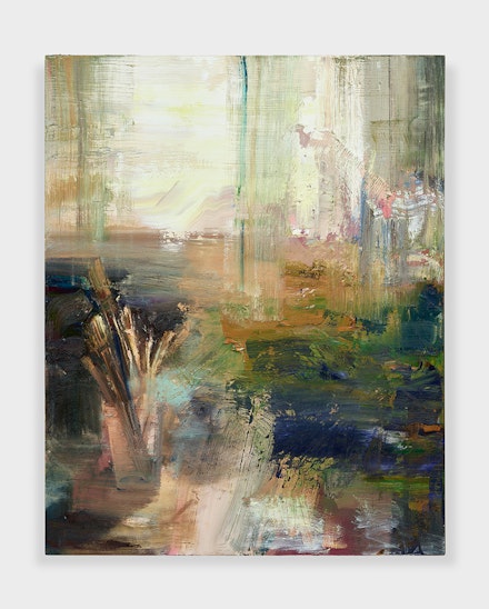 <p>Angela China, <em>Artist’s Studio</em>, 2023. Oil on canvas, 60 x 48 inches. Courtesy Malin Gallery. </p>