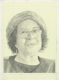 Portrait of Senga Nengudi. By Phong H. Bui.
