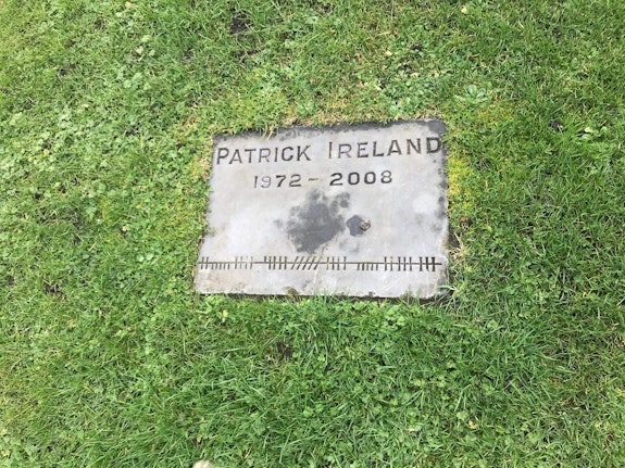 <em>Patrick Ireland Gravestone</em>, Irish Museum of Modern Art.
