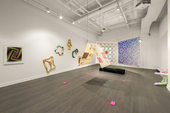 Installation view: <em>A thought is a memory</em>, CUE Art Foundation, 2023.  Courtesy Cue Art Foundation. Photo: Filip Wolak.