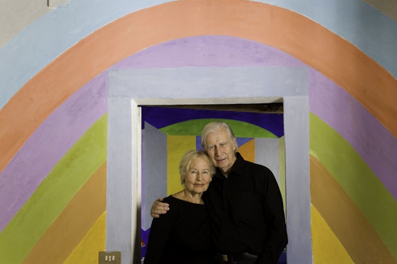 Brian and Barbara, Casa Dipinta. Photo: George Tatge. 