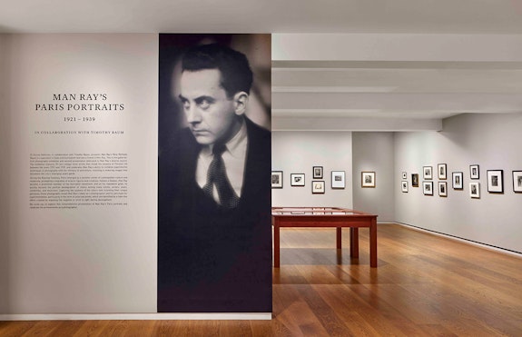 Installation View: <em>Man Ray’s Paris Portraits: 1921-1939</em>. Di Donna Galleries, New York, 2023. Courtesy Di Donna Galleries.