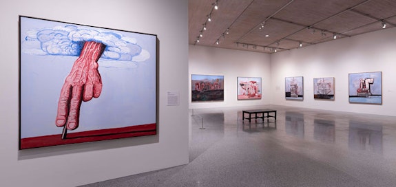 Installation view: <em>Philip Guston Now</em>, National Gallery of Art, Washington DC, 2023. Courtesy the National Gallery of Art.