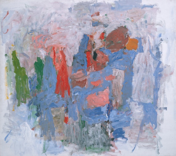 Philip Guston, <em>Passage</em>, 1957–1958. Oil on canvas, 65 × 74 1/4 inches. The Museum of Fine Arts, Houston. Bequest of Caroline Wiess Law, 2004.20 © The Estate of Philip Guston.