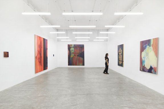 Installation view: <em>Leah Ke Yi Zheng</em>, David Lewis Gallery, New York, 2023. Courtesy David Lewis Gallery.