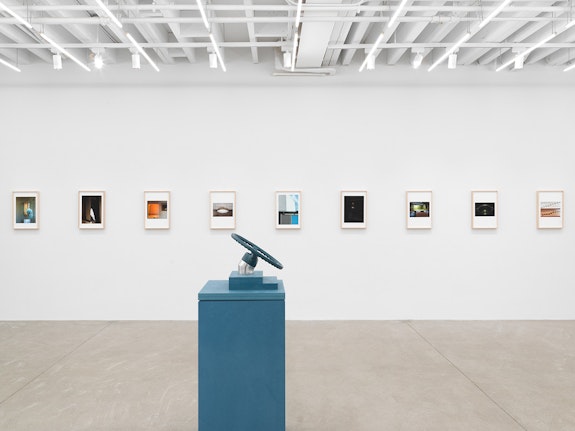 Installation view: <em>Jennifer Bolande: Persistence of Vision</em>,<em> </em>Magenta Plains, New York, 2023. Courtesy the artist and Magenta Plains, New York. Photo: Object Studies.