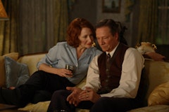 Penny for your thoughts? Patricia Clarkson and Chris Cooper portray a less-than-blissful couple in <i>Married Life. Joseph Lederer Ã‚Â© 2007 Marriage Productions LLC. Courtesy Sony Pictures Classics.</i>