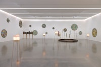 Installation view:<em> Song Dong: ROUND, </em>Pace Gallery, New York, 2023. Photography courtesy Pace Gallery.