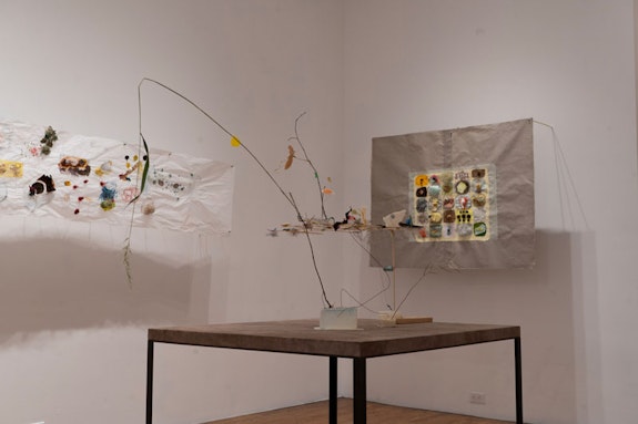 Installation view: <em> My My My Tintals and Fishscales</em>, Palo Gallery, New York, 2023. Courtesy Palo Gallery. 