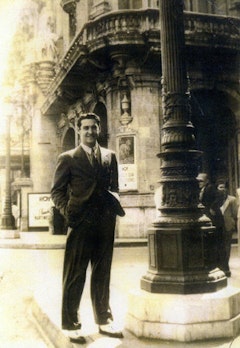 Vincent Livelli in Havana, 1941. 
