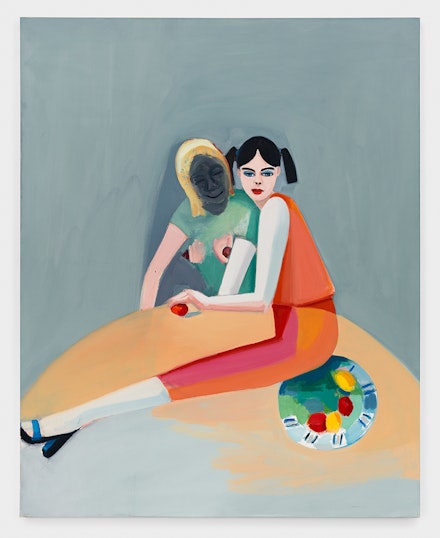 Maureen Dougherty, <em>Clementine</em>, 2021. Oil on canvas, 60 x 48 inches. Courtesy the artist and Cheim & Read.