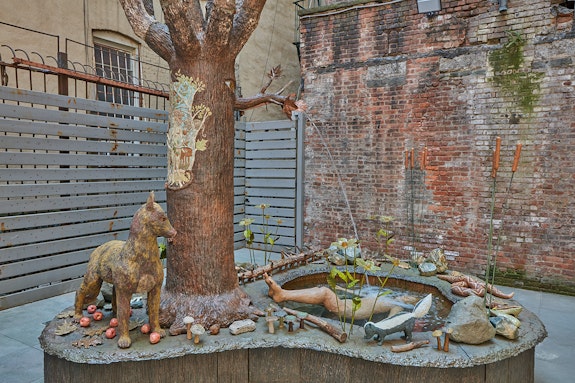 Installation view: <em>Kathy Ruttenberg: Twilight in the Garden of Hope, </em>Lyles & King, New York, 2023. Courtesy the artist and Lyles & King, New York. Photo: Charles Benton.