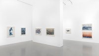 Installation view: <em>Norman Lewis: Give Me Wings To Fly</em>, Michael Rosenfeld Gallery, 2023. Courtesy Michael Rosenfeld Gallery LLC, New York, NY.