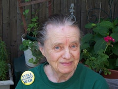 Marie Ponsot.  Photo by Jean Gallagher.