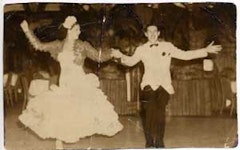 <i>Gloria Cook and Vincent Livelli, Rumba Casino, 1938.</i>