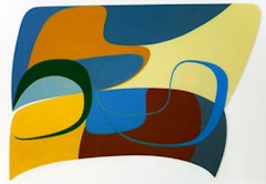 <i>“Untitled (Cañones #2)” (2007-2008). Acrylic on canvas over wood panels. 79×121 inches. Courtesy of the artist and Moti Hasson Gallery, New York.</i>
