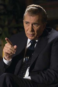 Frank Langella as Nixon: Can you imagine what this man would have been had he ever been loved?
