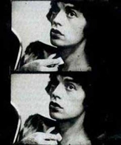 The softer side of Mick. 
