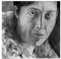 Portrait of Nemirovsky, pencil and paper by Phong Bui, 2005
