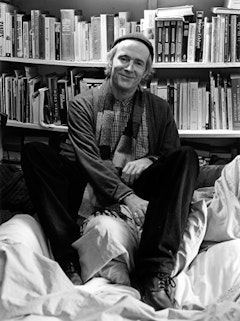 Portrait of the artist by John Sarsgard.