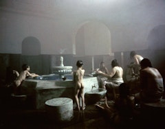 Shirin Neshat,Film Still, “Zarin” (2005). Copyright Shirin Neshat. Courtesy Gladstone Gallery.