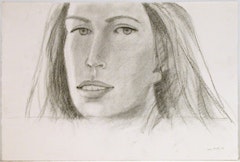 Jessica, 2007. Charcoal on paper. 15 x 22 3/8 inches (38.1 x 56.8 cm). AK07-06 Credit: Courtesy of Peter Blum Gallery, New York.