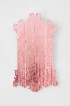 Virgil Marti, <i>A Pot of Paint</i>, 2010. Wood, foam, fabric and trim. 29.5 Ãƒâ€” 72 Ãƒâ€” 72 inches (74.9 Ãƒâ€” 182.9 Ãƒâ€” 182.9 cm). Courtesy of the artist and Elizabeth Dee Gallery.