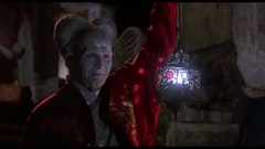 A matronly Gary Oldham as Dracula, 1992