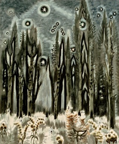 Orion in December, 1959. Watercolor and pencil on paper, 39 78 x 32 7/8 in. (101.3 x 83.5 cm). Smithsonian American Art Museum. Gift of S.C. Johnson & Son, Inc.