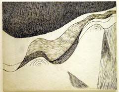Louise Bourgeois, “Untitled” (1960). Ink on cardboard. 22