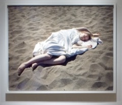 Claire (Burned), Baker Beach 
Archival Pigment Print on Cotton Rag paper mounted on Plexiglass
40 x 50